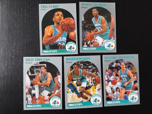 Lot cartes charlotte hornets - 5,