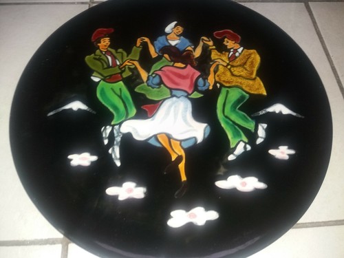 Grand plat céramique - ,