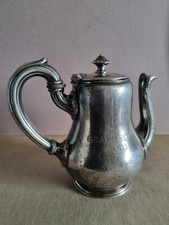 CHRISTOFLE , VERSEUSE À LAIT HÔTELIÈRE , MÉTAL ARGENTÉ ,MARQUE GRAND HOTEL PARIS