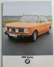 Brochure BMW Touring 1600 . 1800 . 2000 . 2000 tii de 06 / 71 France
