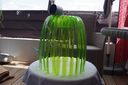 Suspension verte josephine - suspension,