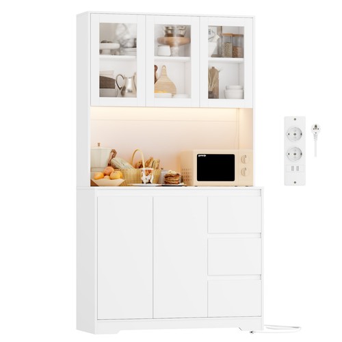 Buffet haut avec led - avec, et