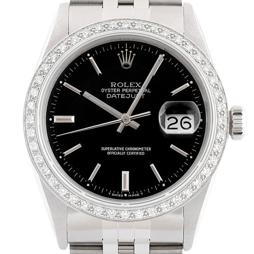 Rolex datejust 18k blanc - 18k, or