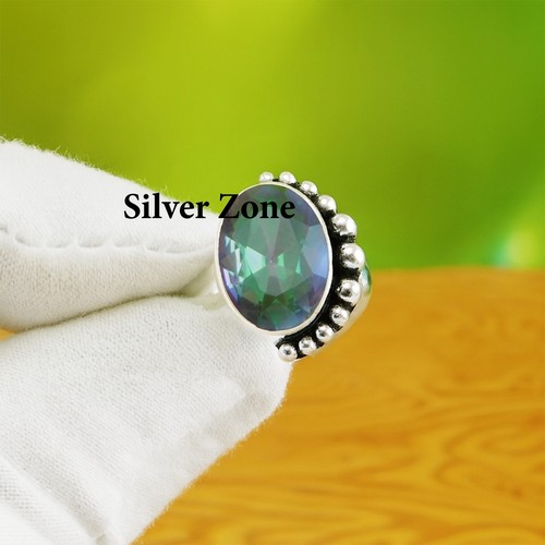 Bague topaze mystique argent - bague,
