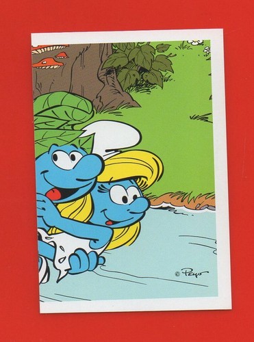 Les schtroumpfs carte - les,