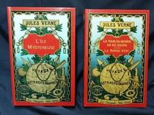 LOT 2 LIVRES JULES VERNE L ILE