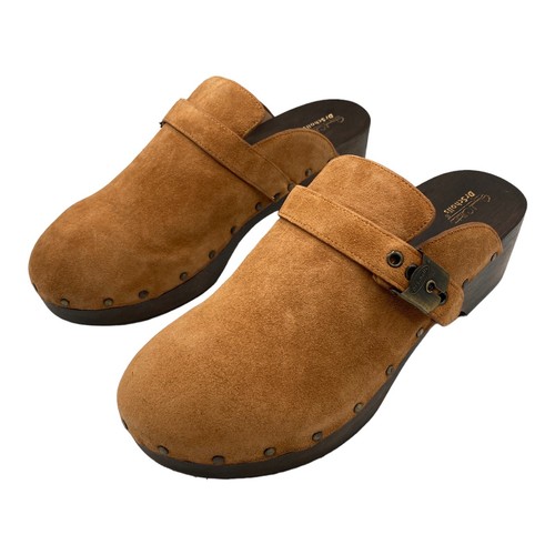 Nwt scholl suede clog - dr.,