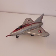 AVION ANCIEN JOUSTRA EN TOLE PILOTE EJECTABLE
