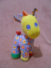 Doudou peluche hochet girafe - hochet,