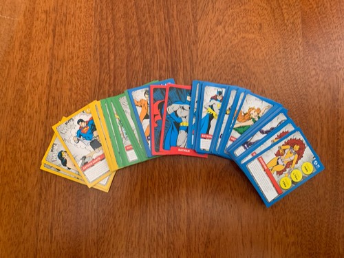 Lot 200 cartes comics - 200, dc