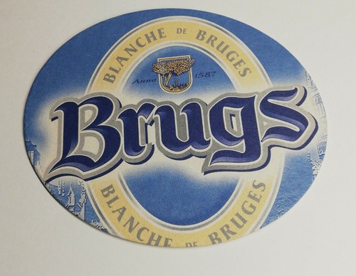 Rare sous bock blanche - rare, de