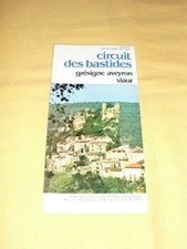 Circuit des Bastides Grésigne Tract Dépliant Prospectus Flyer Tourisme brochure 
