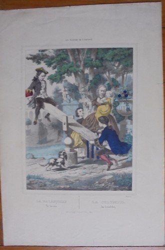 Lithographie xix siècle les - lithographie, xix°siècle.les
