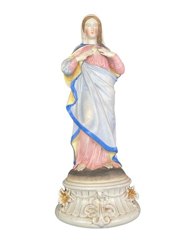 Grande statue vierge en - statue,