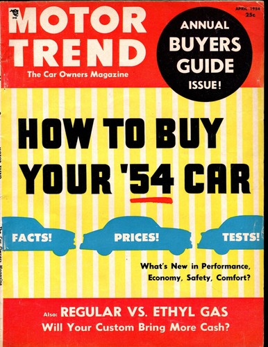 Motor trend magazine april - trend,