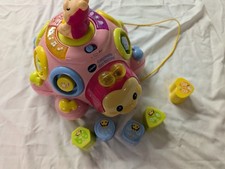 Jouet Vtech Coccinelle Des Formes Rose Lumineuse Fonctionne
