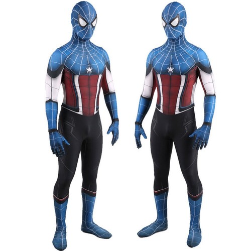 New spider man captain - spider-man, america