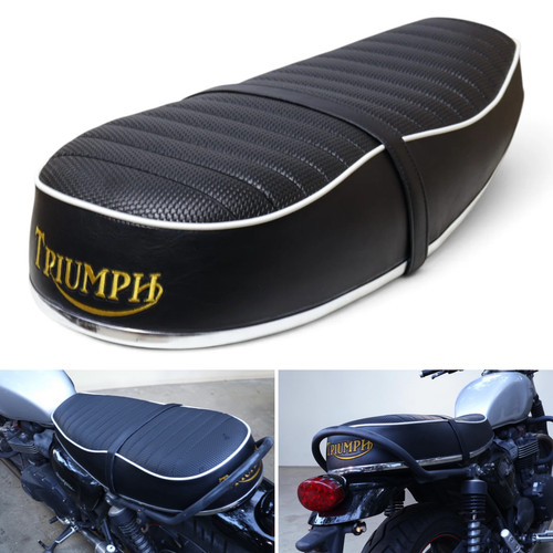 Selle personnalisée noire