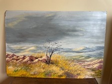 Tableau huile sur panneau