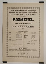 Bayreuth Festival 1904 Affiche