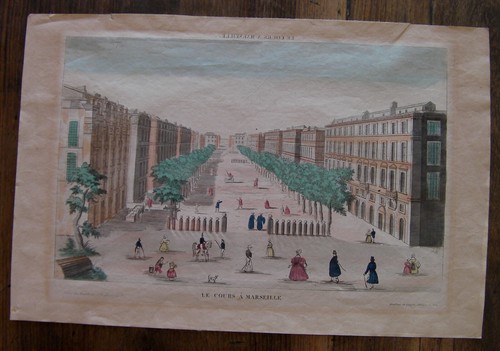 Gravure vue optique début - gravure, d'optique