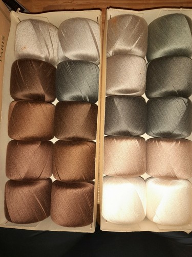 Boites pelotes coton - pelotes,