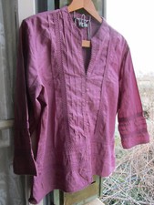 Blouse dentelle chemisier