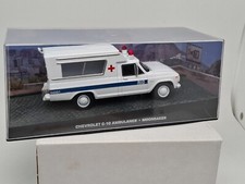 JAMES BOND 007 #96 CHEVROLET C10 AMBULANCE - MOONRAKER - 1/43 BOITE VITRINE