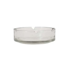 cendrier rond en verre