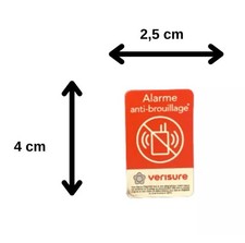 Autocollant anti-brouillage