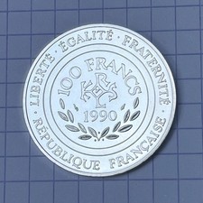 100 Francs 1990 FDC @ Charlemagne @ Neuf extrait du coffret