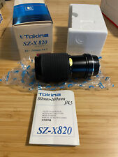 Tokina SZ-X820 80mm-200mm f/4.5 Camera Lens JAPAN