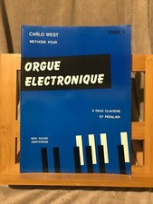 Carlo West Méthode pour orgue électronique à deux claviers et pédalier New Sound