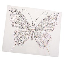 Motif Thermocollant Strass - Papillon, Applications de Correctif Strass pour