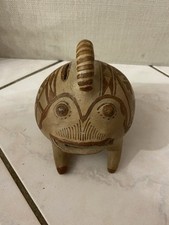 Tirelire Grenouille En Grès 