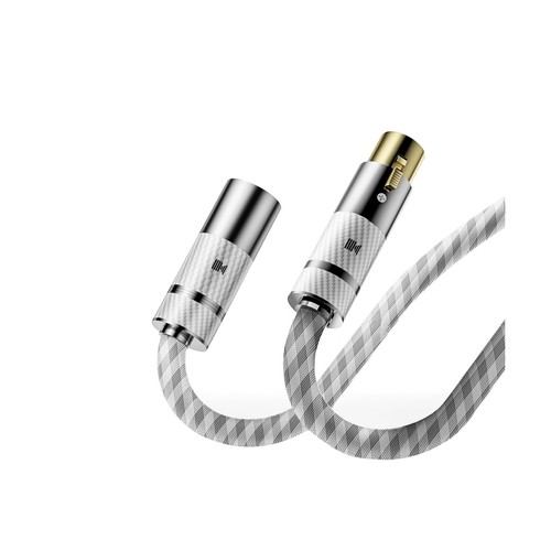 Pure silver xlr cable premium - silver,