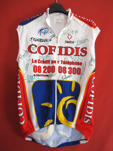 Maillot cycliste porté arnaud - maillot,