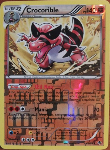 Carte pokémon 98 - carte,