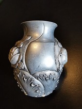 vase En Etain Art Deco Signe