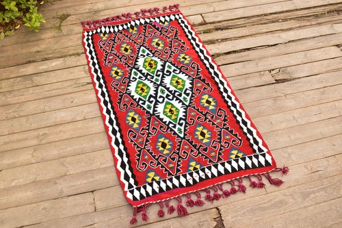 Tapis turc kilim x45 - tapis, 26''x45''