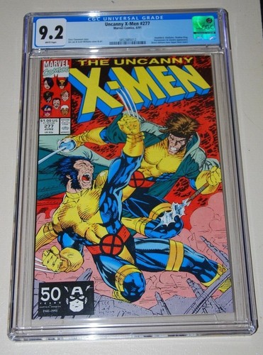 Uncanny men 277 - x-men, cgc