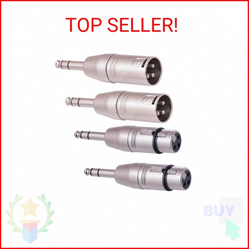 Xlr adapter 4 pack - xlr,