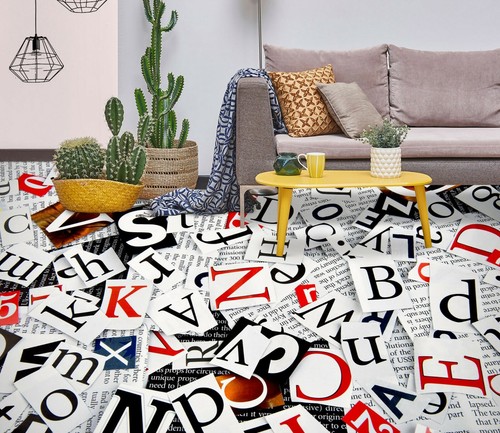 Poster letters 13090na - 3d,