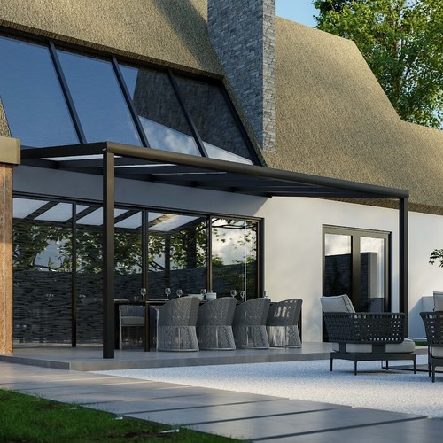 Pergola adossée carport - adossée,