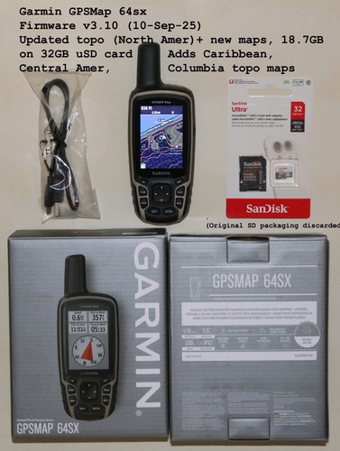 Garmin gpsmap 64sx handheld - gpsmap,