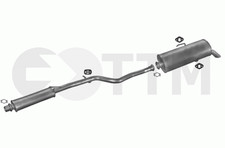 PEUGEOT 106 1.3 1.4 1.4 D 1.5 D 1.6 1991-2004 Ligne D'échappement Silencieux