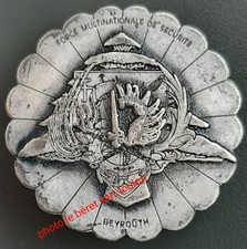 Insigne Commando Marine Hubert KHB Sécurité Port de Beyrouth 1982 ORIGINAL BADGE