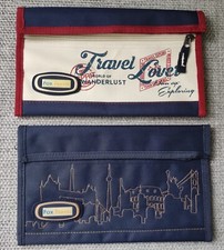 LOT DE 2 POCHETTES FOX TRAVEL NEUVES