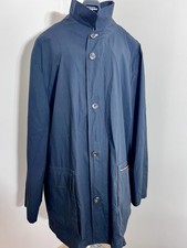 Manteau long imperméable bleu marine Schneiders Salzburg Taille XL