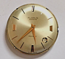 Vintage ETA 2622 Automatic mouvement montre Wristwatch dial AQUATIC Movement
